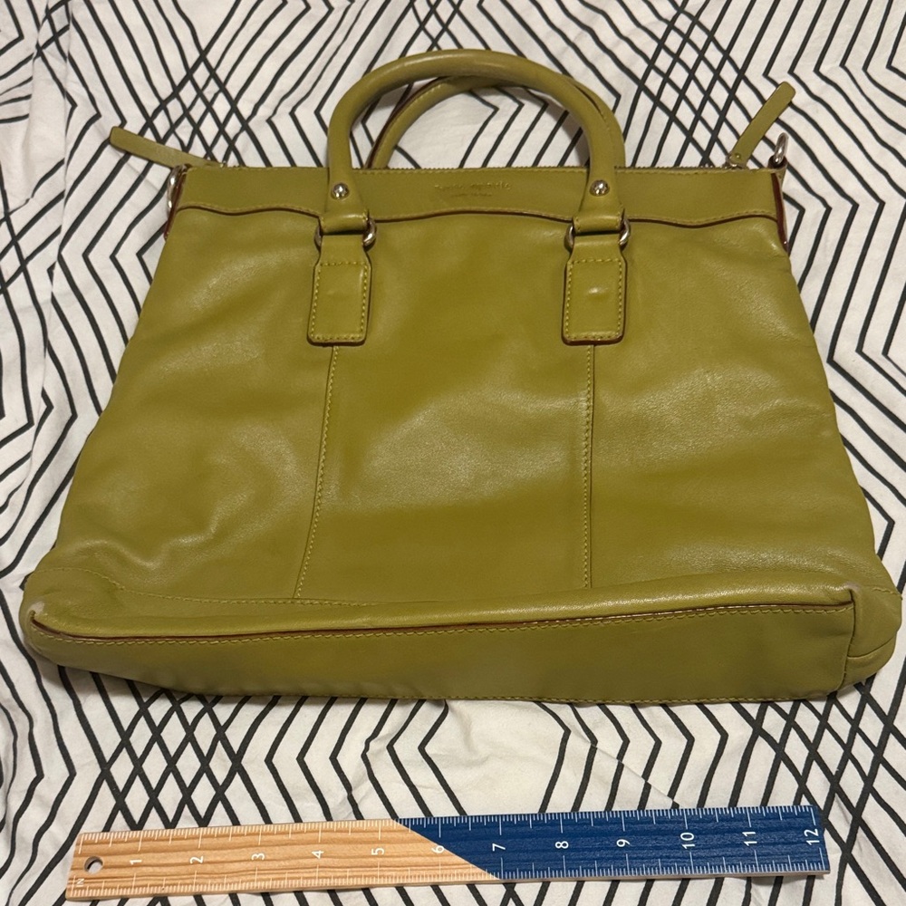Kate Spade Olive Leather Tote